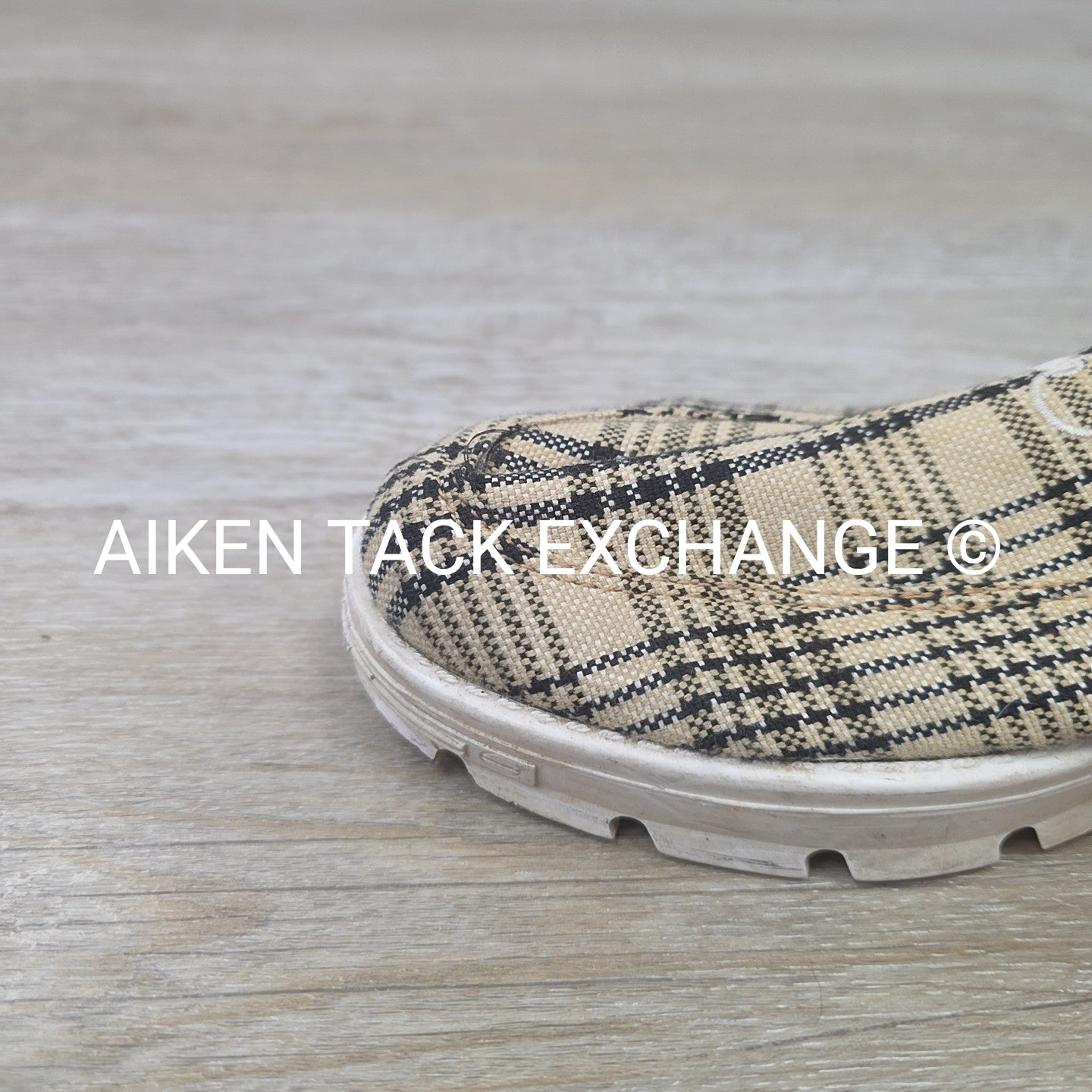 5/A Baker TuffRider Plaid Loafer, Size 11