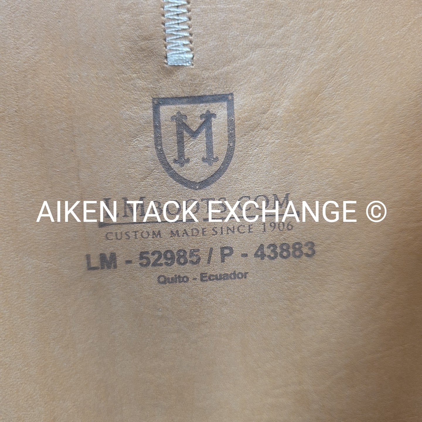 La Mundial Dressage Boots, Size 8 / 8.5 49 Height 43.5 Calf