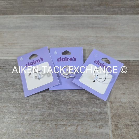Claire's Rings (3) - Size 6