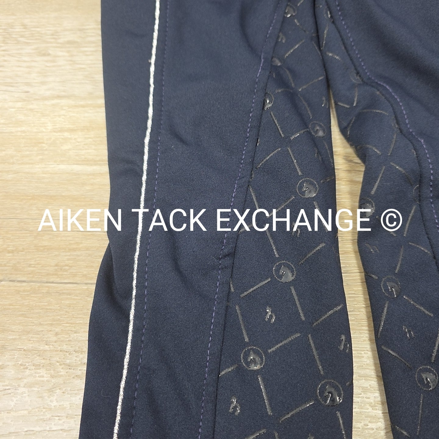 Horze Silicone Grip Full Seat Tights, Size Large