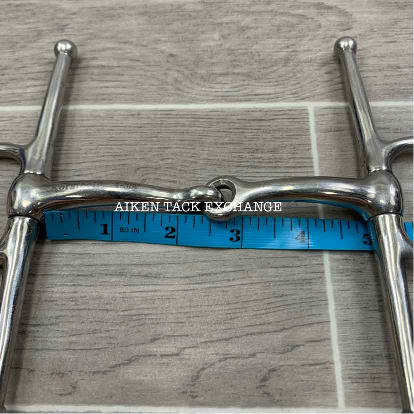 Korsteel Single Joint Full Cheek Bit 4.75"