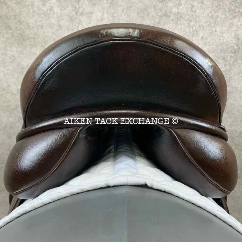 2011 Hulsebos DR CC Dressage Saddle, 17.5" Seat, Medium Wide Tree, Wool Flocked Panels