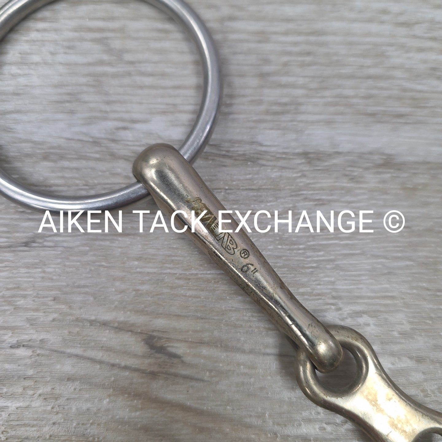 Metalab AlBaCon French Link Loose Ring Bit 6"