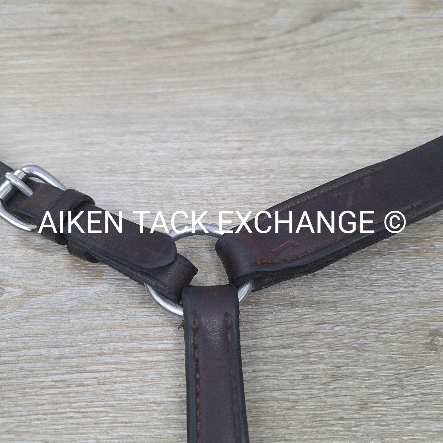 Nunn Finer Hunting Breastplate with Running Martingale Attachment, Brown, Size F