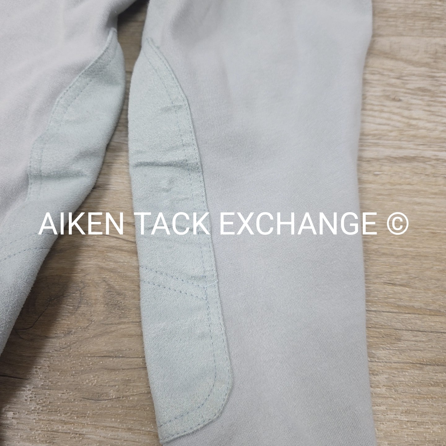 TuffRider Cotton Embossed Knee Patch Pull On Jods, Size 8