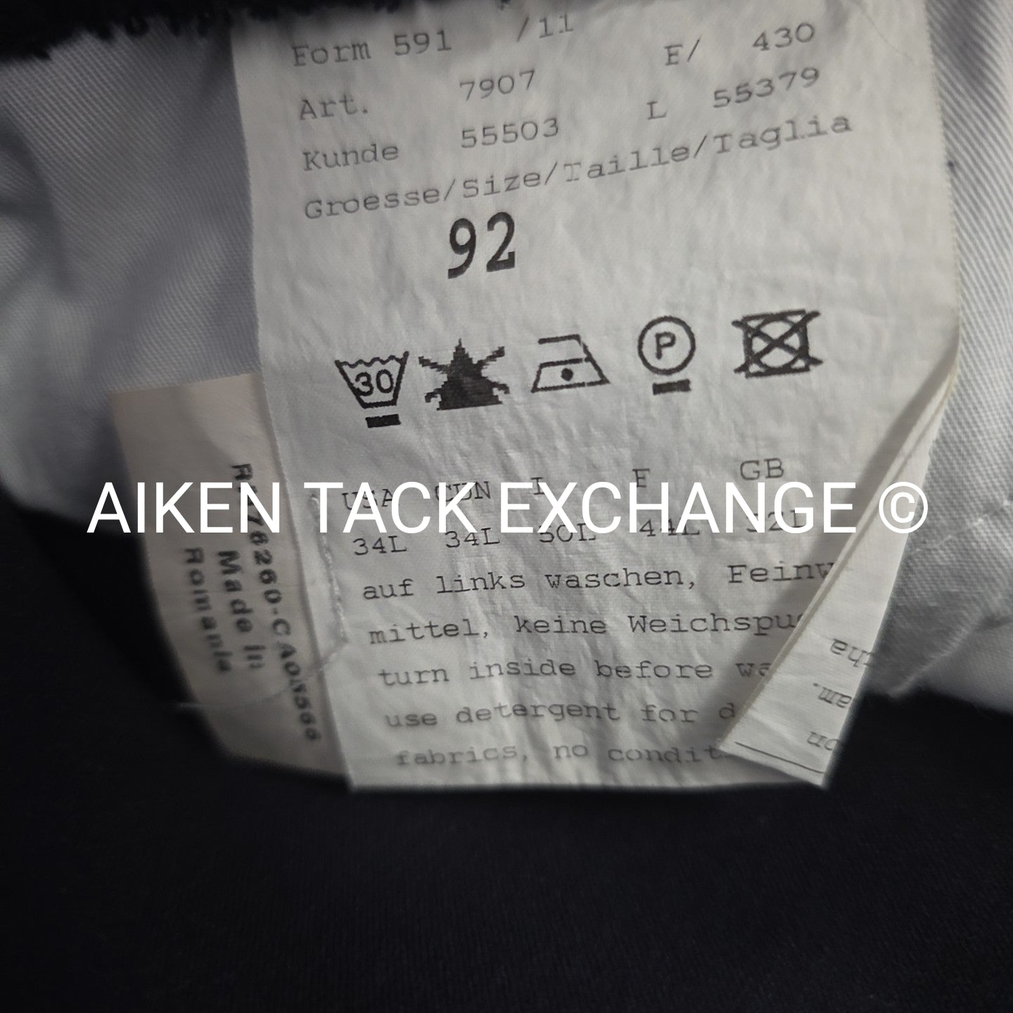 Pikeur Cindy Full Seat Breeches, Women's 34 Long