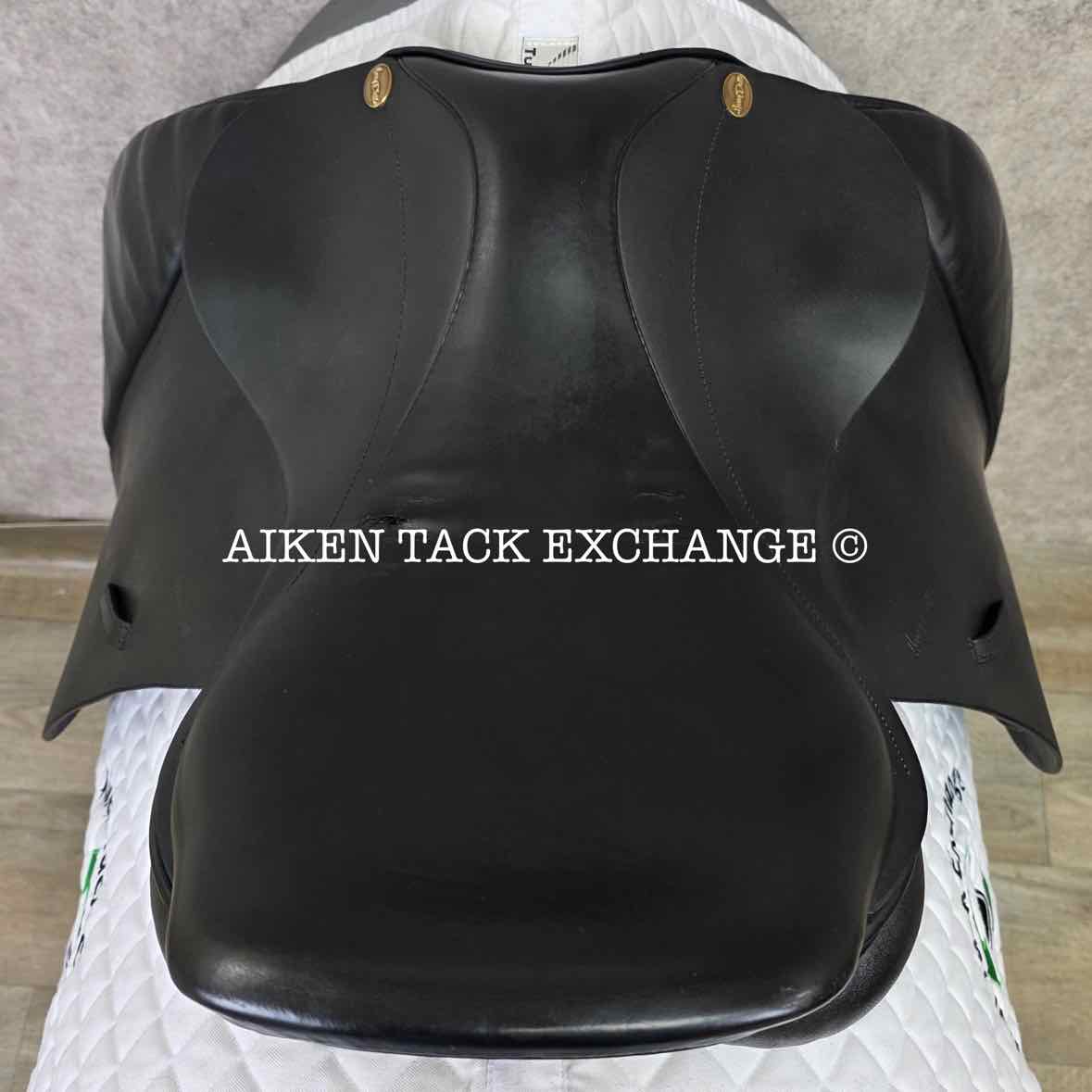 Harry Dabbs All Purpose Saddle, 17.5" Seat, XX-Wide Hoop Tree, Wool Flocked Panels
