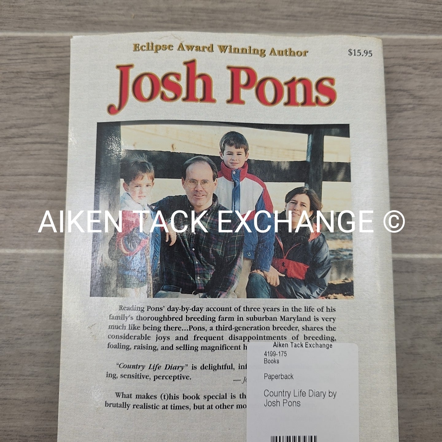 Country Life Diary by Josh Pons