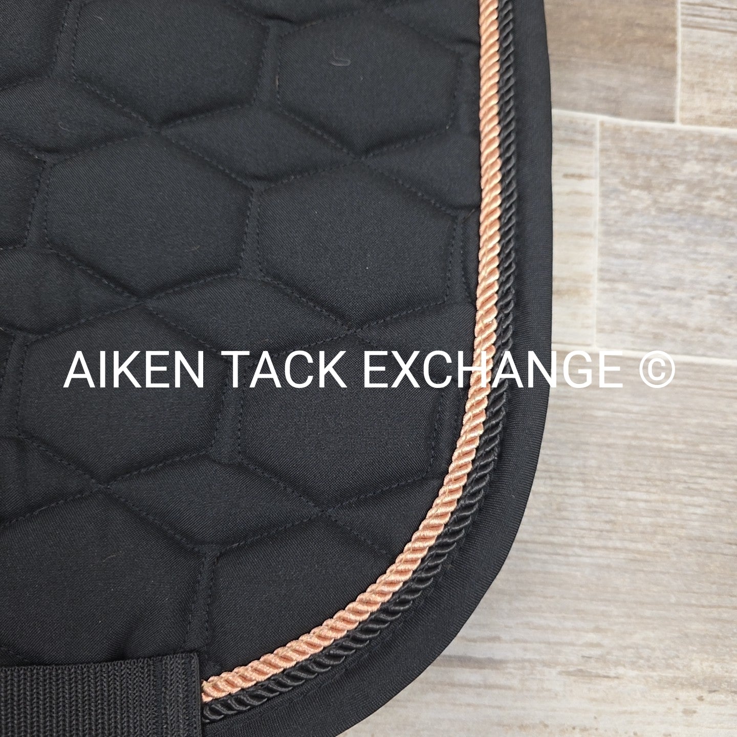 HKM Rose Gold Glamour Dressage Saddle Pad