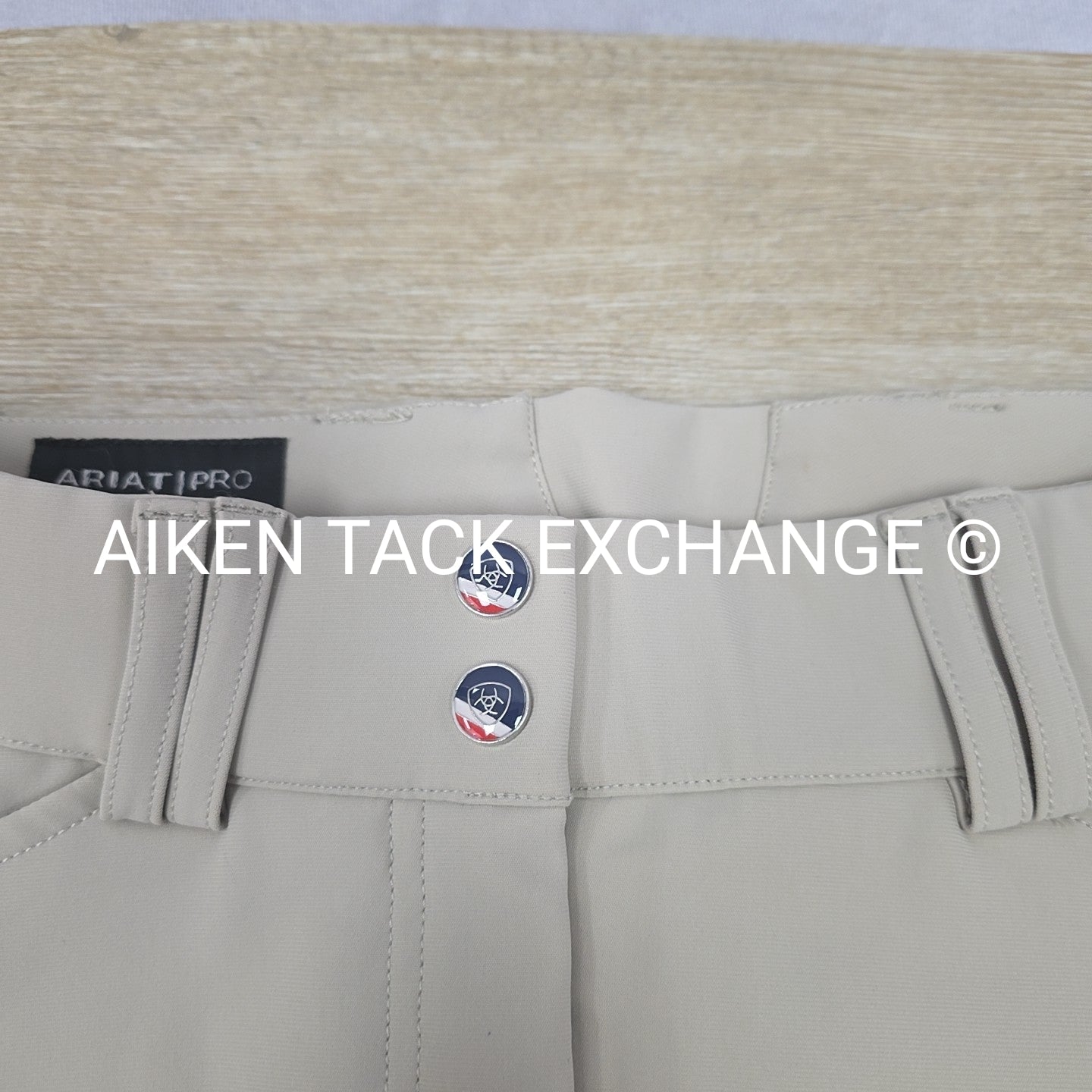 Ariat Tri Factor Silicone Grip Knee Patch Breeches, Size 26