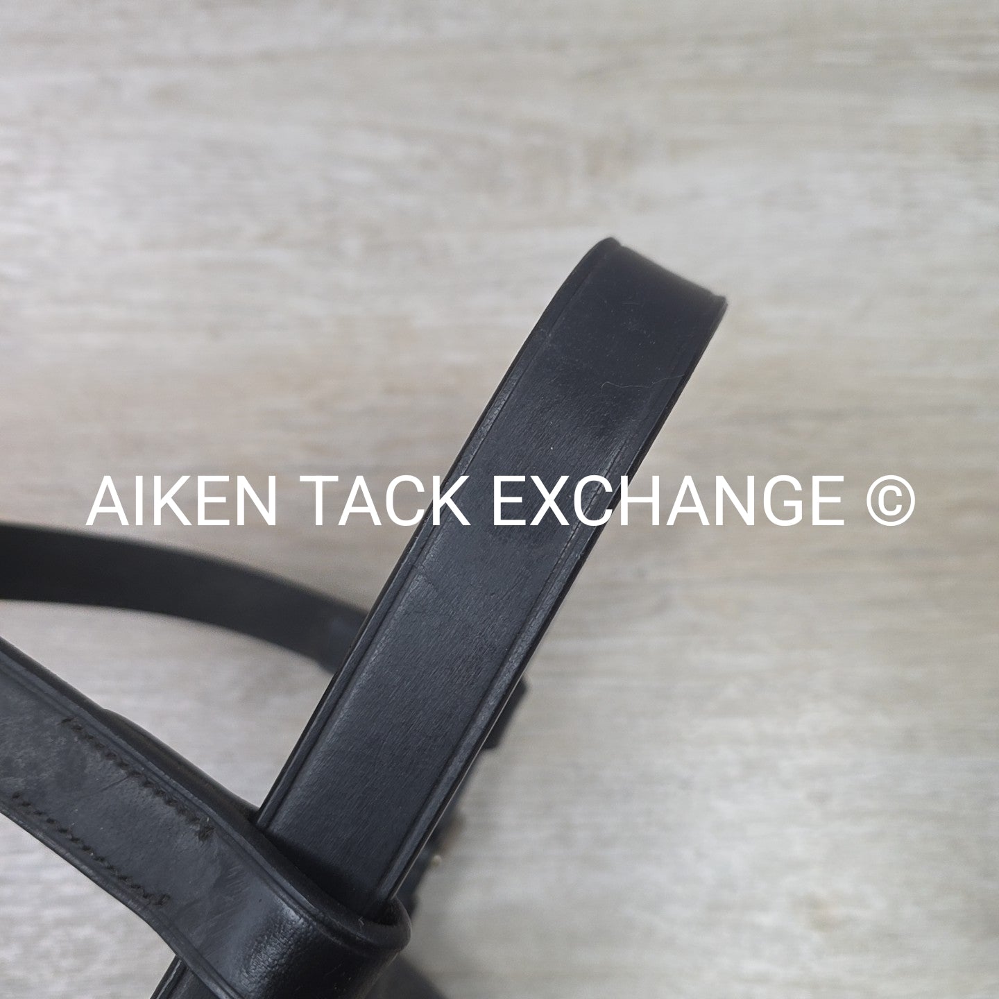 \Leather Lunging Cavesson, Black, Size Full