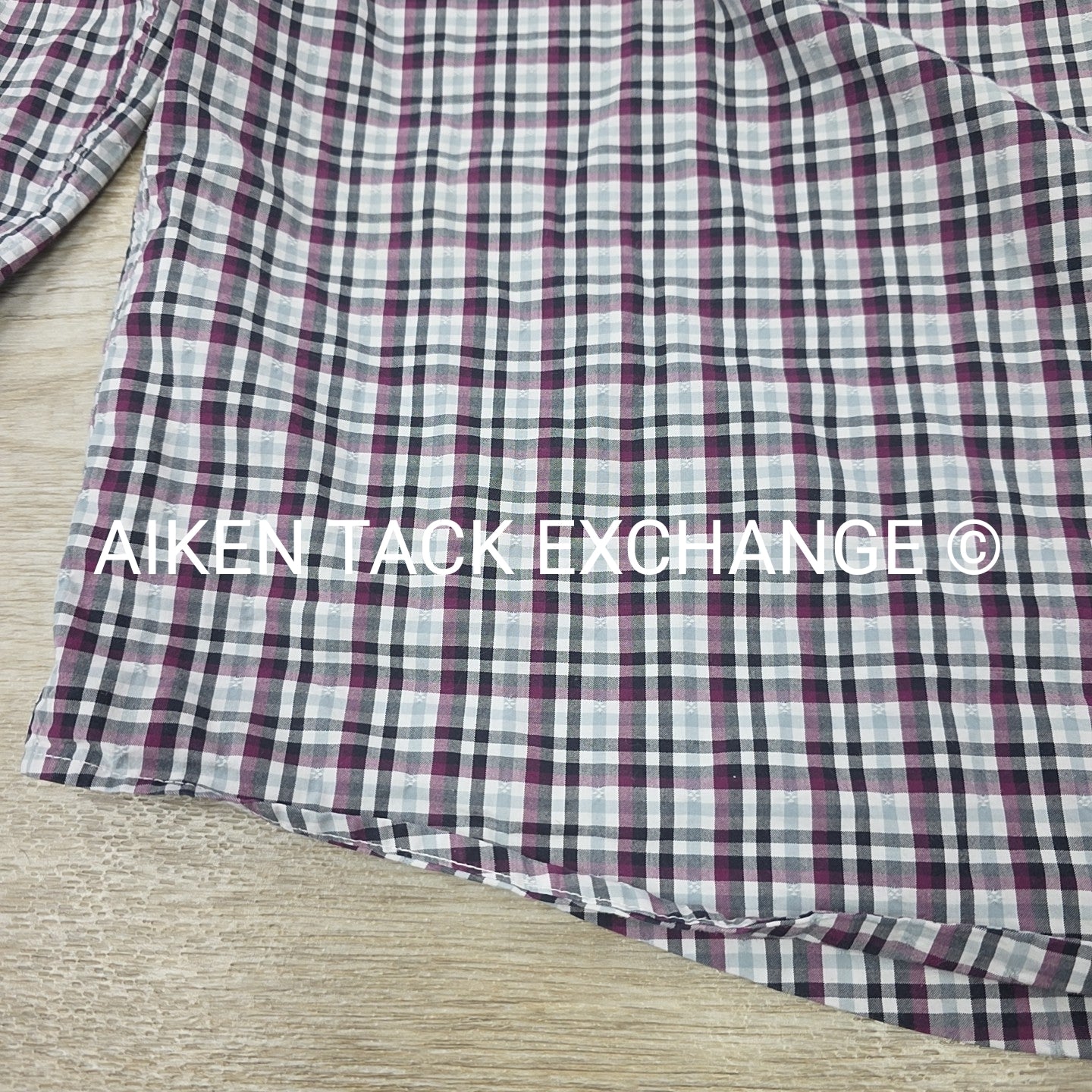 Cinch Long Sleeve Button Down Top, Size Large