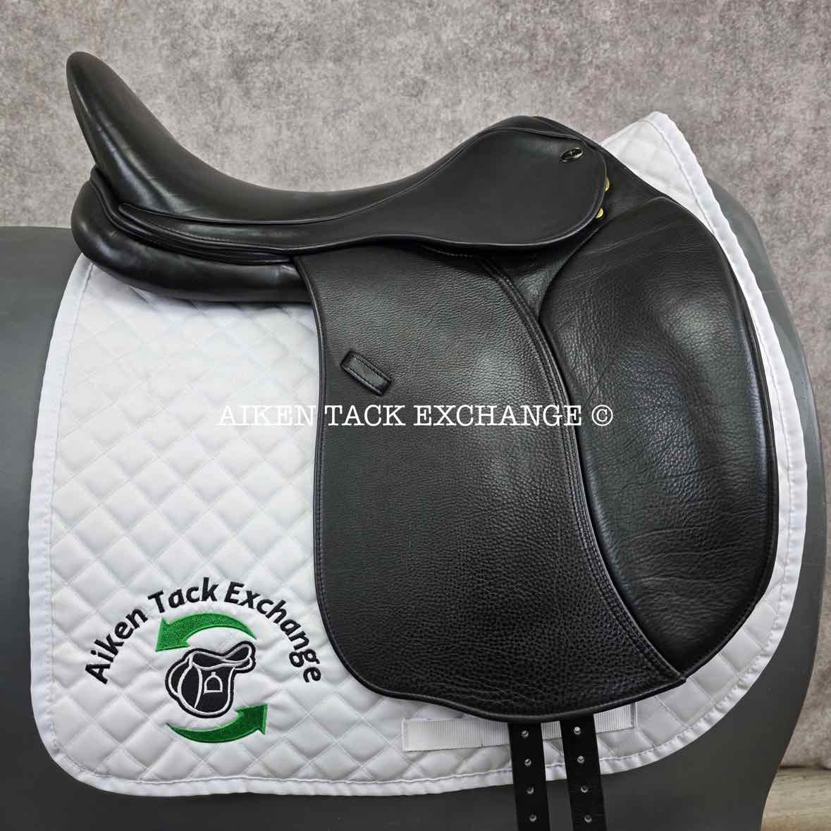 **SOLD** Smith-Worthington Stellar Pulsar Dressage Saddle, 18.5" Seat, Medium Tree, Wool Flocked Panels