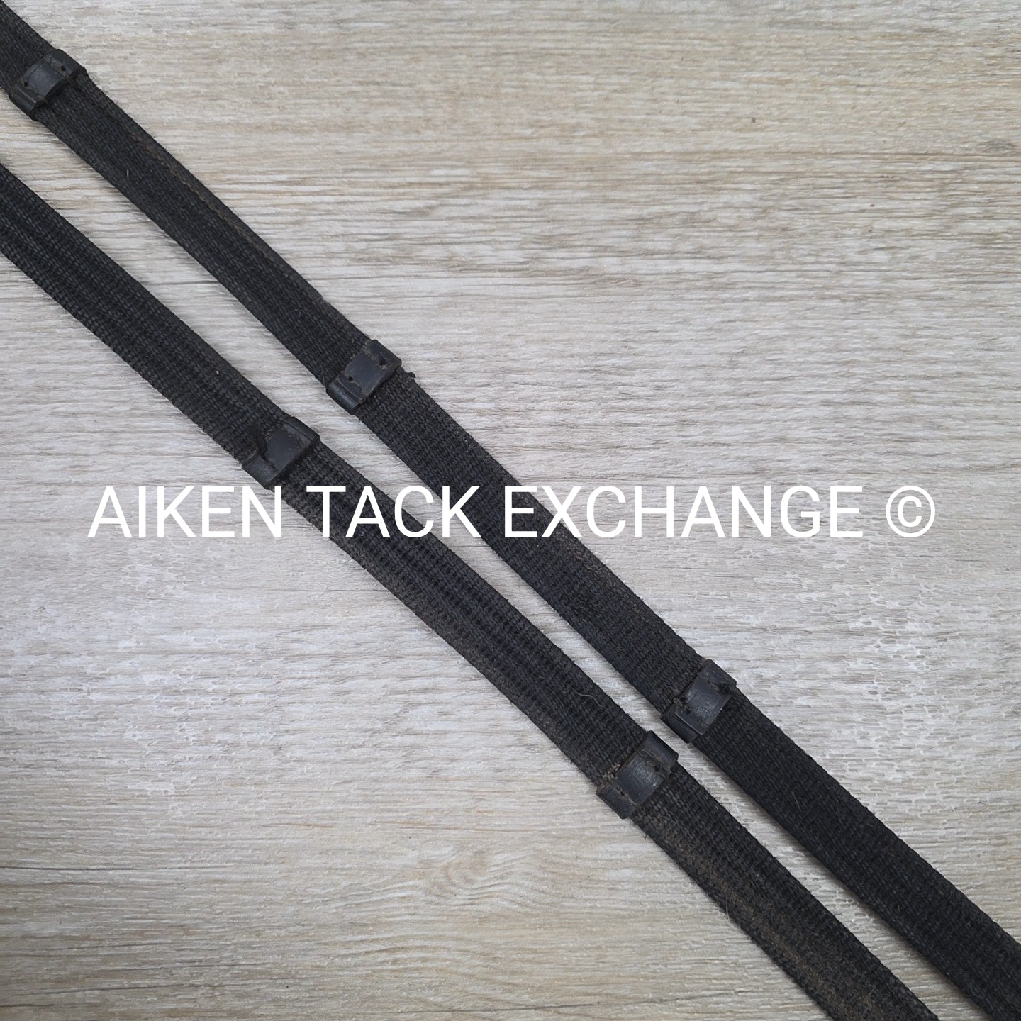 BARGAIN BUNDLE: Rolled Leather Reins with Hand Stops & Cotton Web Reins