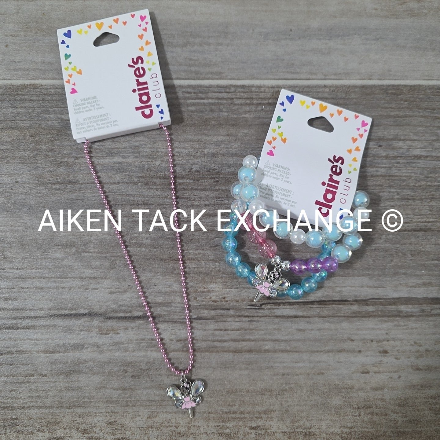 Claire's Club Bundle - 3 Bracelets, 1 Necklace