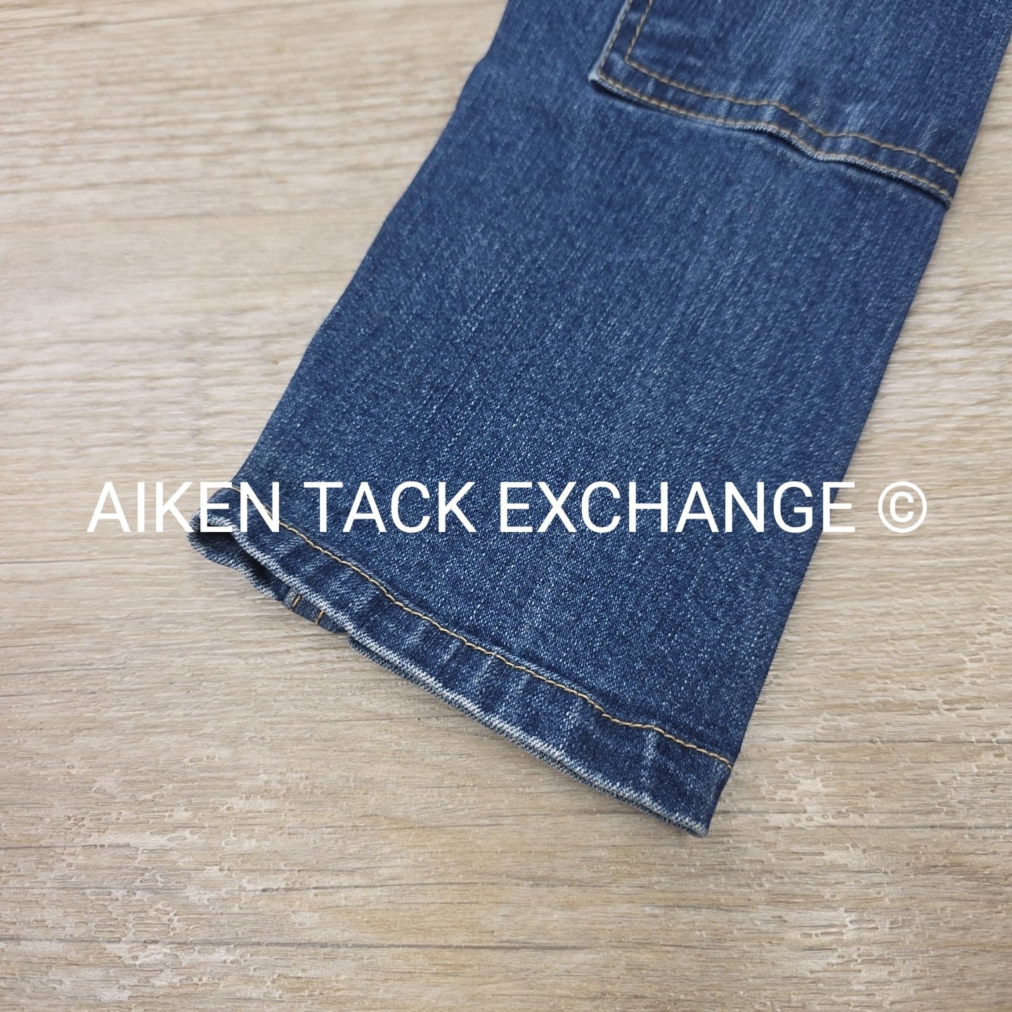 Ryder Bulls Knee Patch Denim Breeches, Size 10