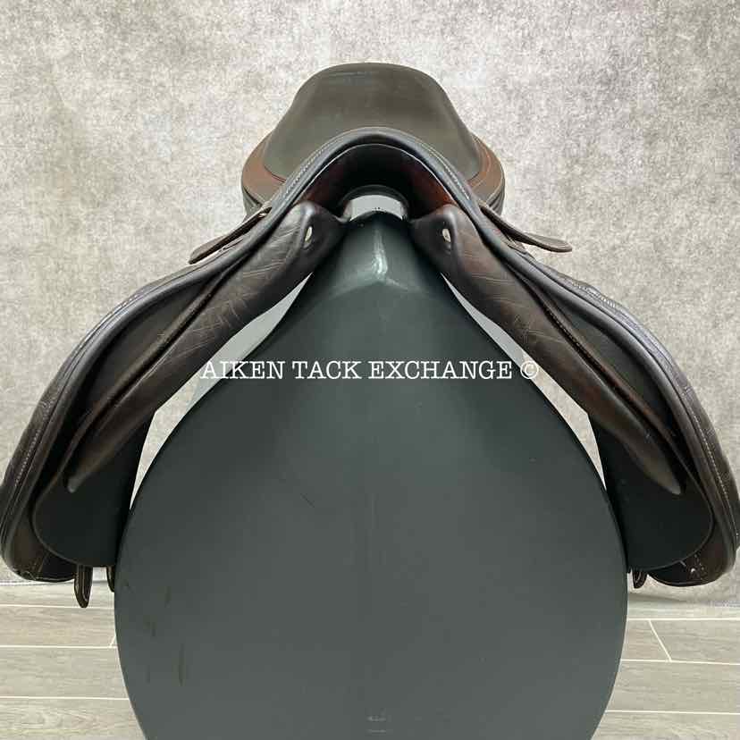 Bruno De Heusch - BDH Close Contact Jump Saddle, 17" Seat, Medium Tree, Foam Panels