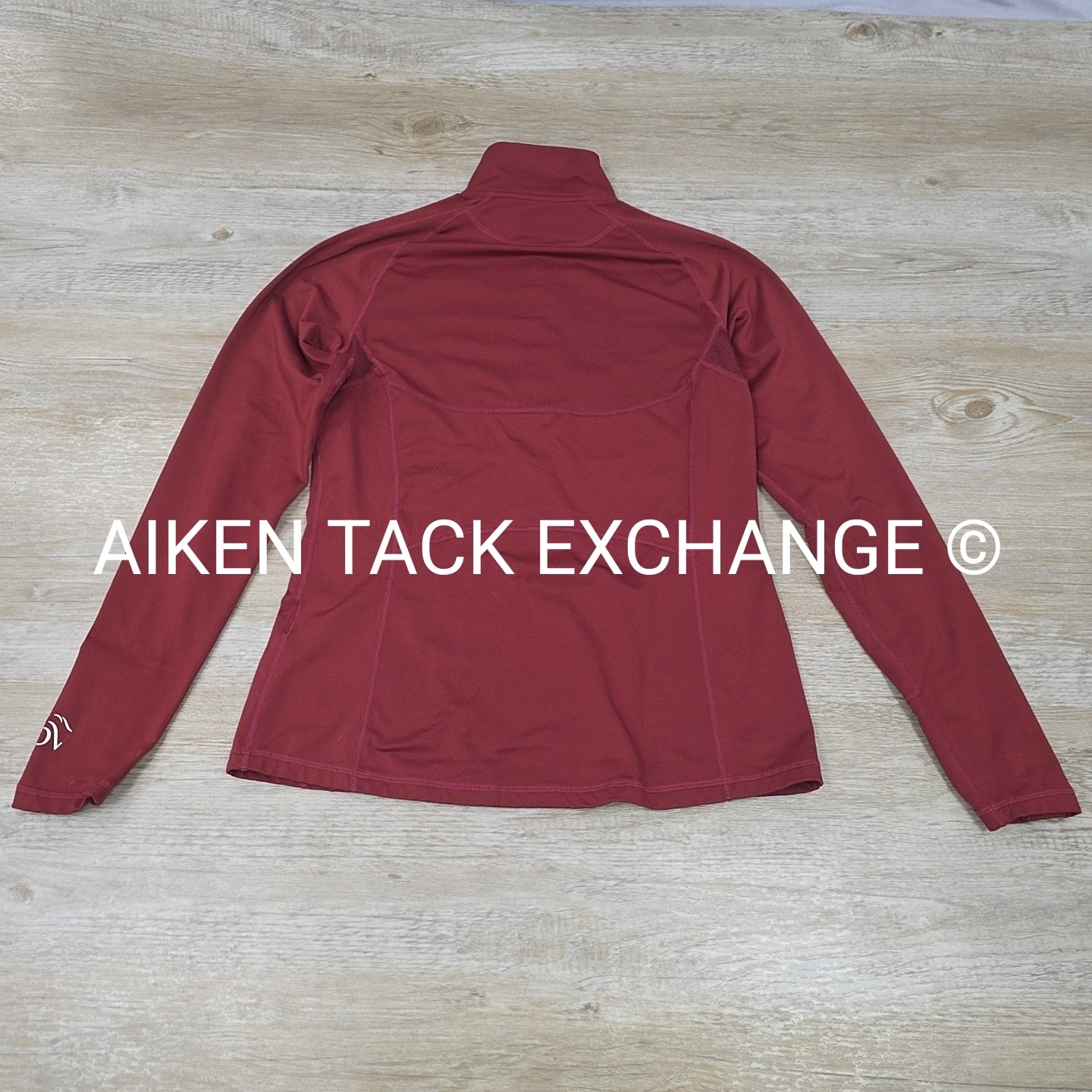Ovation Long Sleeve 1/4 Zip Top, Size Medium