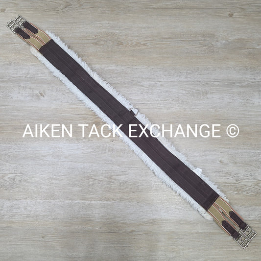 Ovation Fleece Lined Double End Elastic Girth, 52"