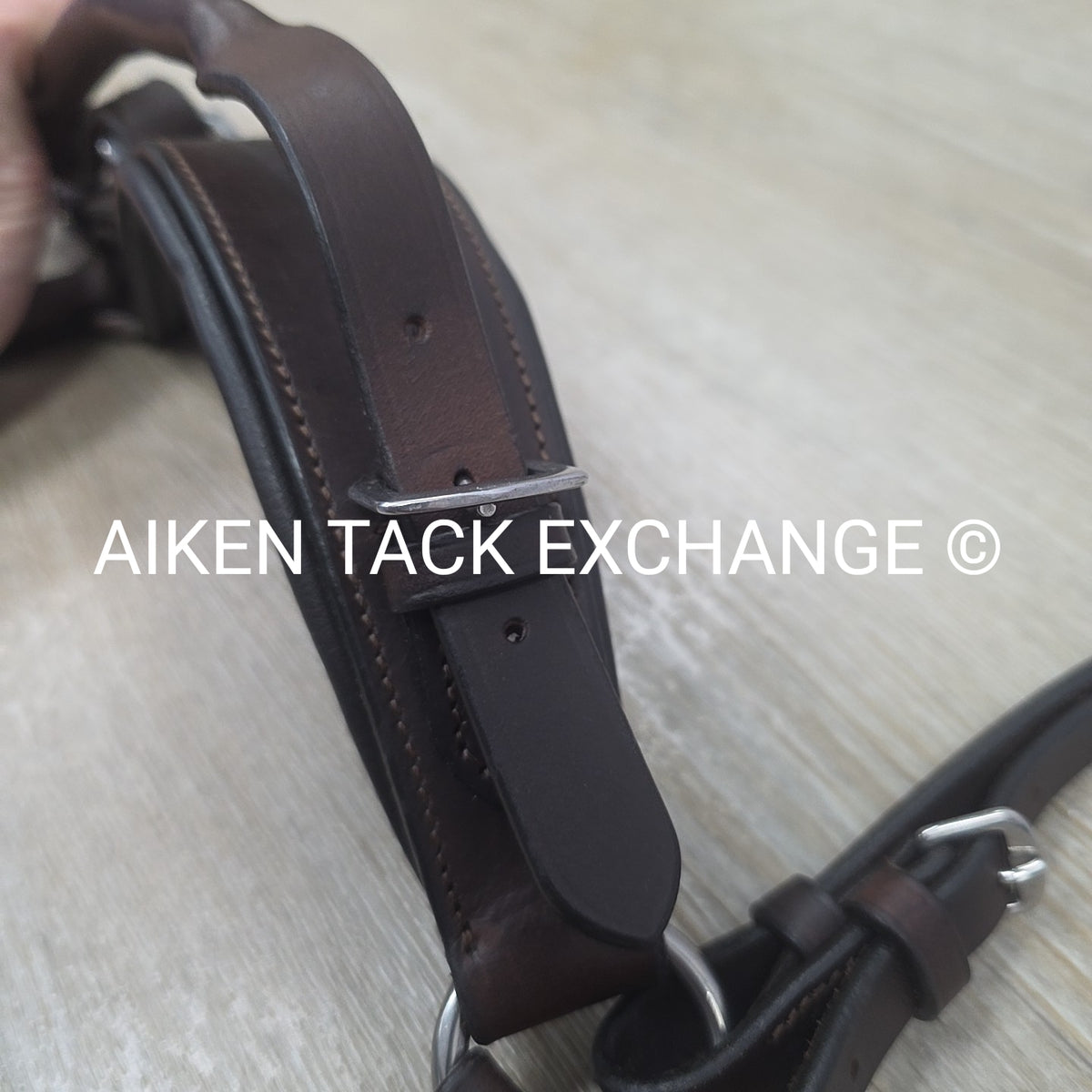Correct Connect 3 Point Breastplate with Double Neck Strap, Brown, Size Full