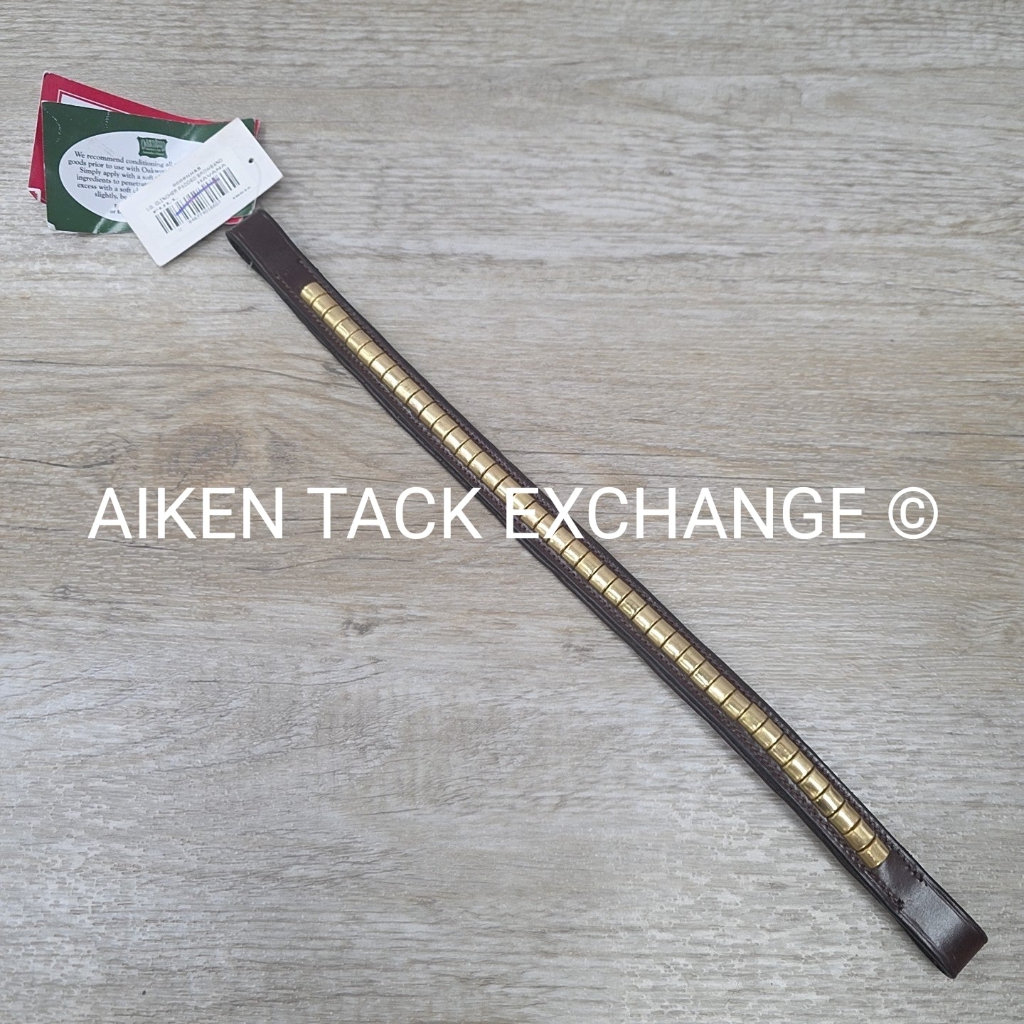 Nunn Finer Clincher Browband, Brown, Size Full