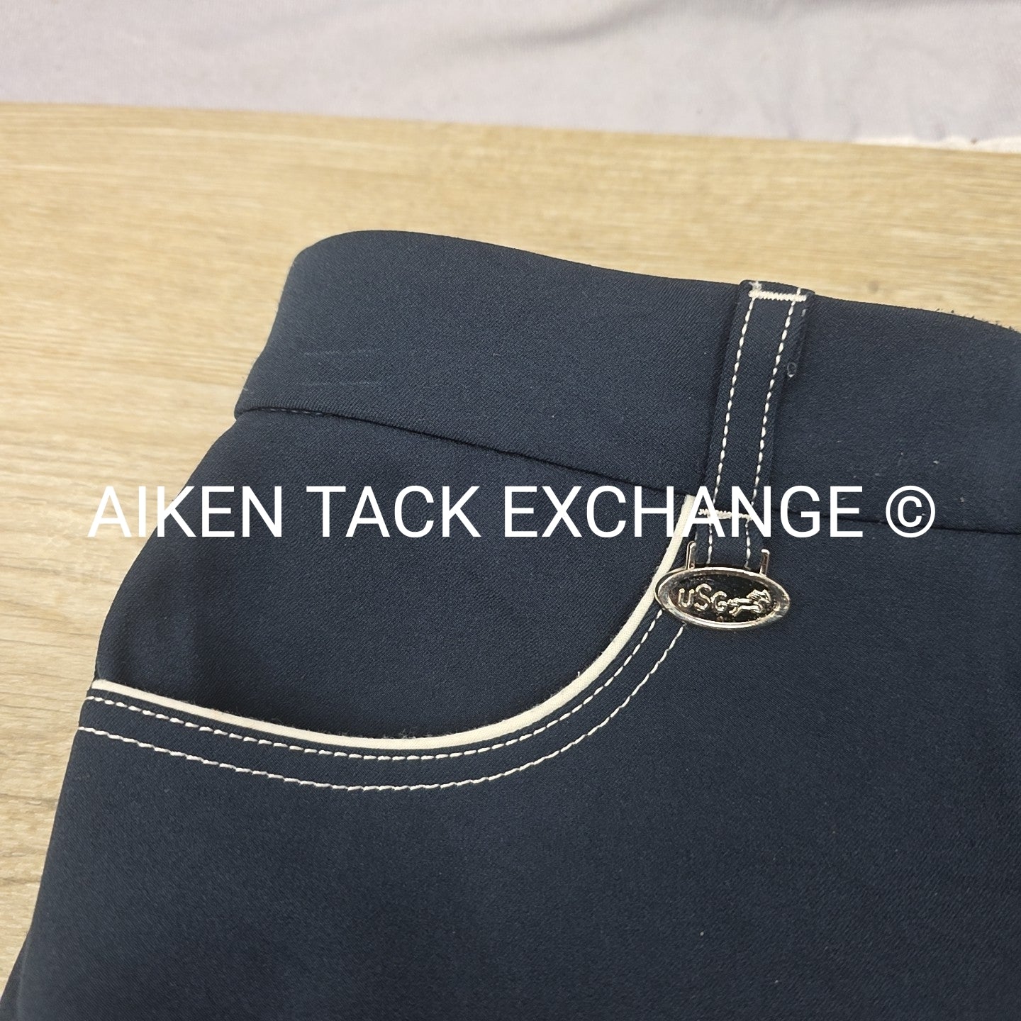 KL Select USG Lara Silicone Grip Knee Patch Breeches, Size 26