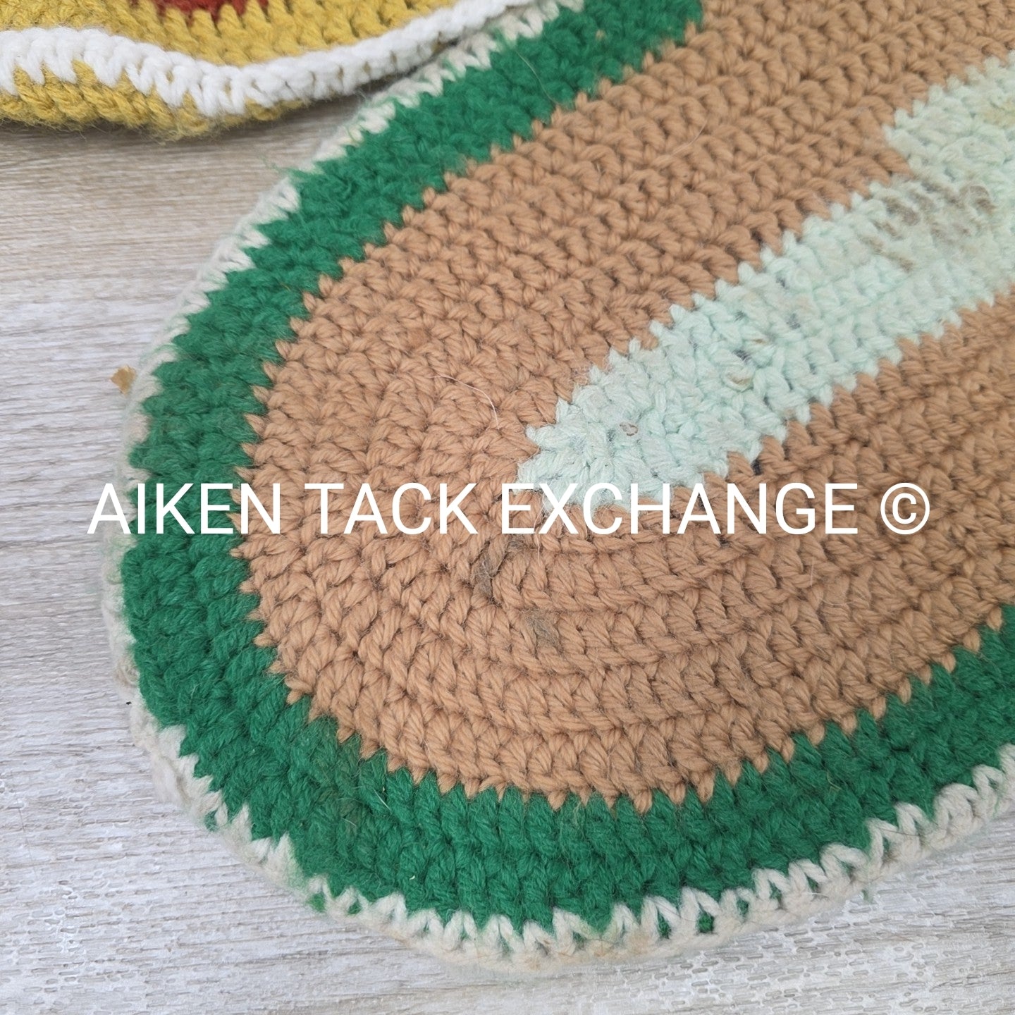 BARGAIN BUNDLE: 2 Crocheted Pommel Pads