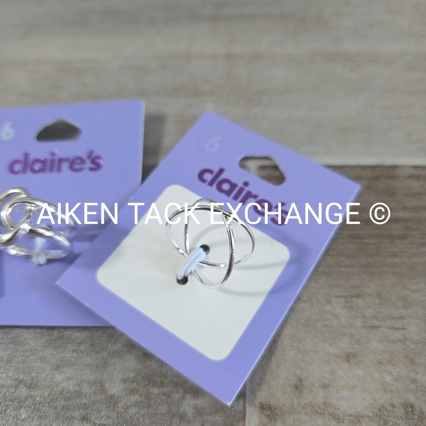 Claire's Rings (3) - Size 6