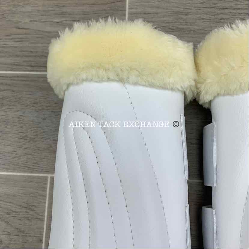 eQuick eFreestyle Rear Boots, White, Size Large, Brand New