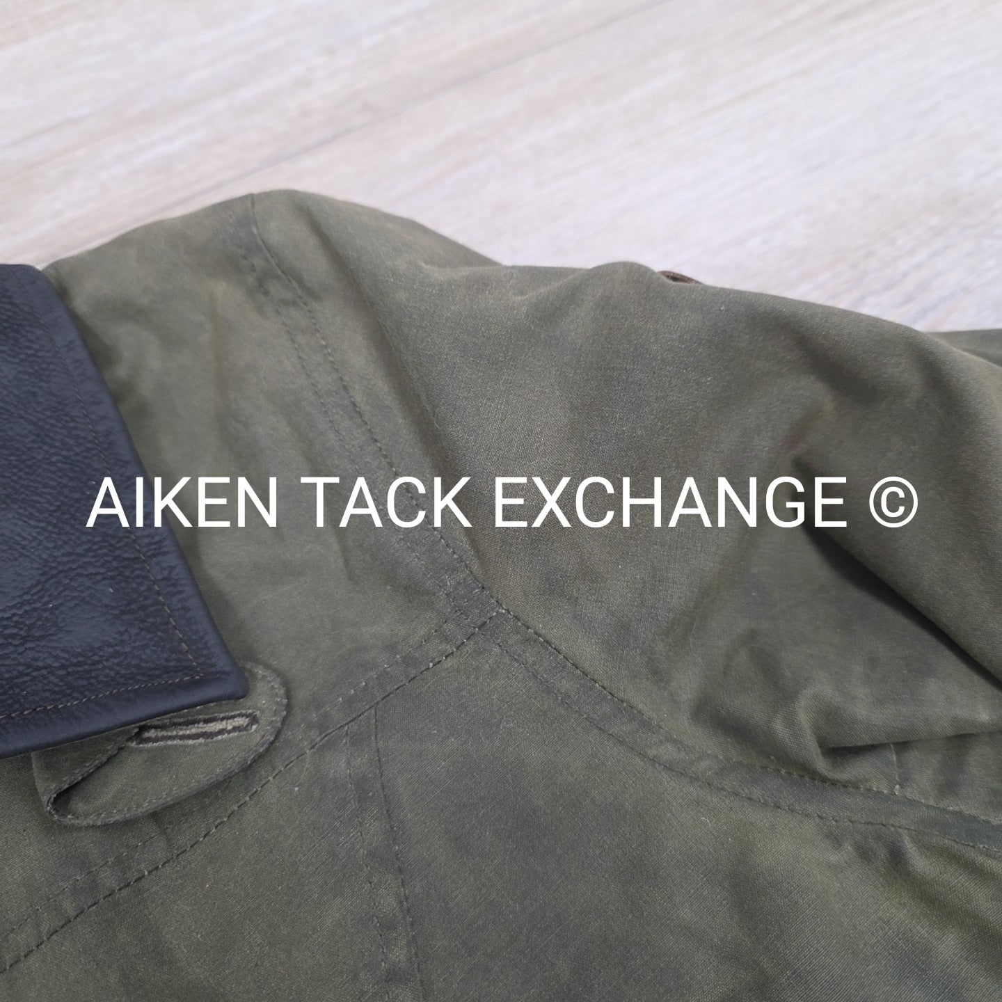 Outback Survival Gear Olive Green Waxed Trench Coat, Women's Large