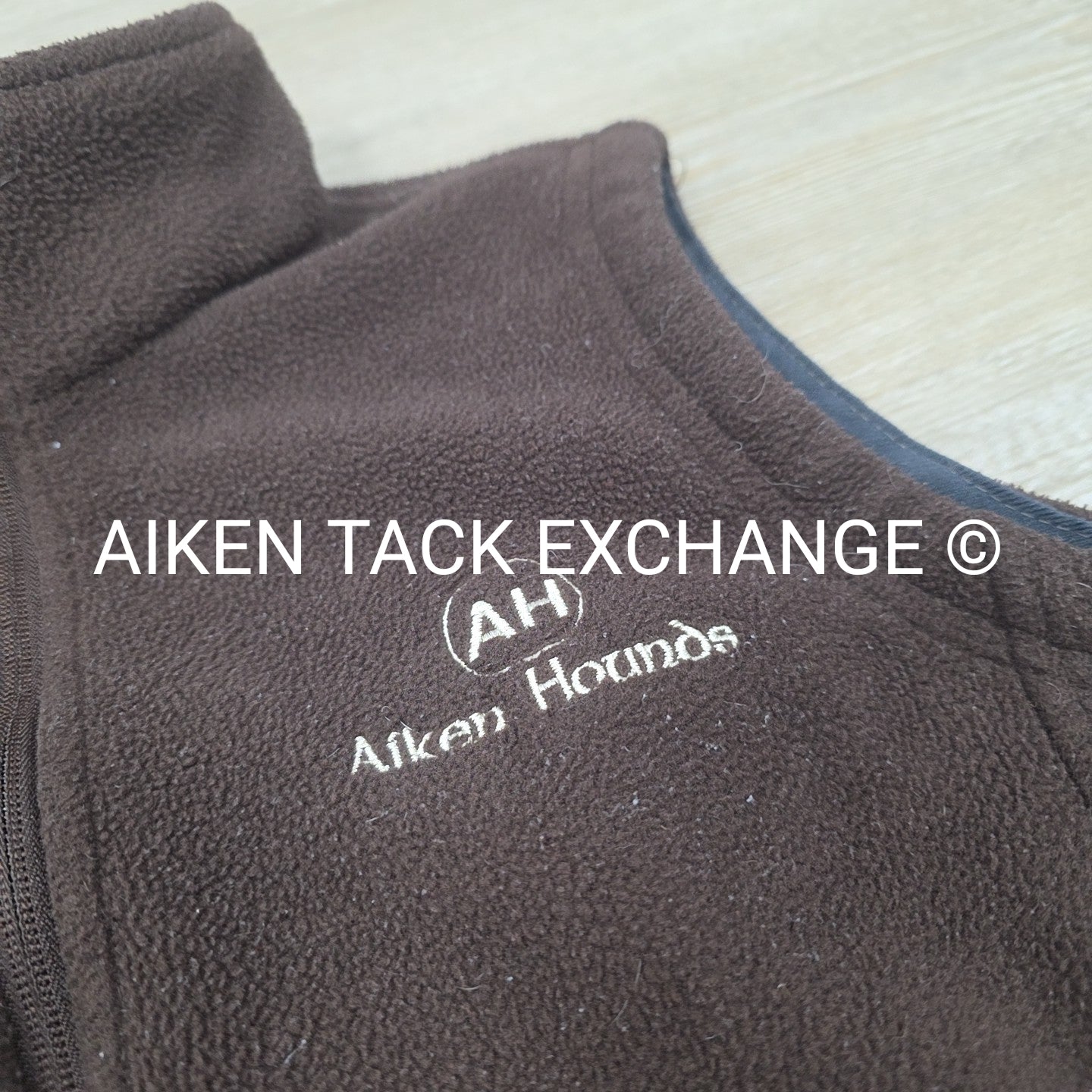 Aiken Hounds Fleece Vest, Size Medium