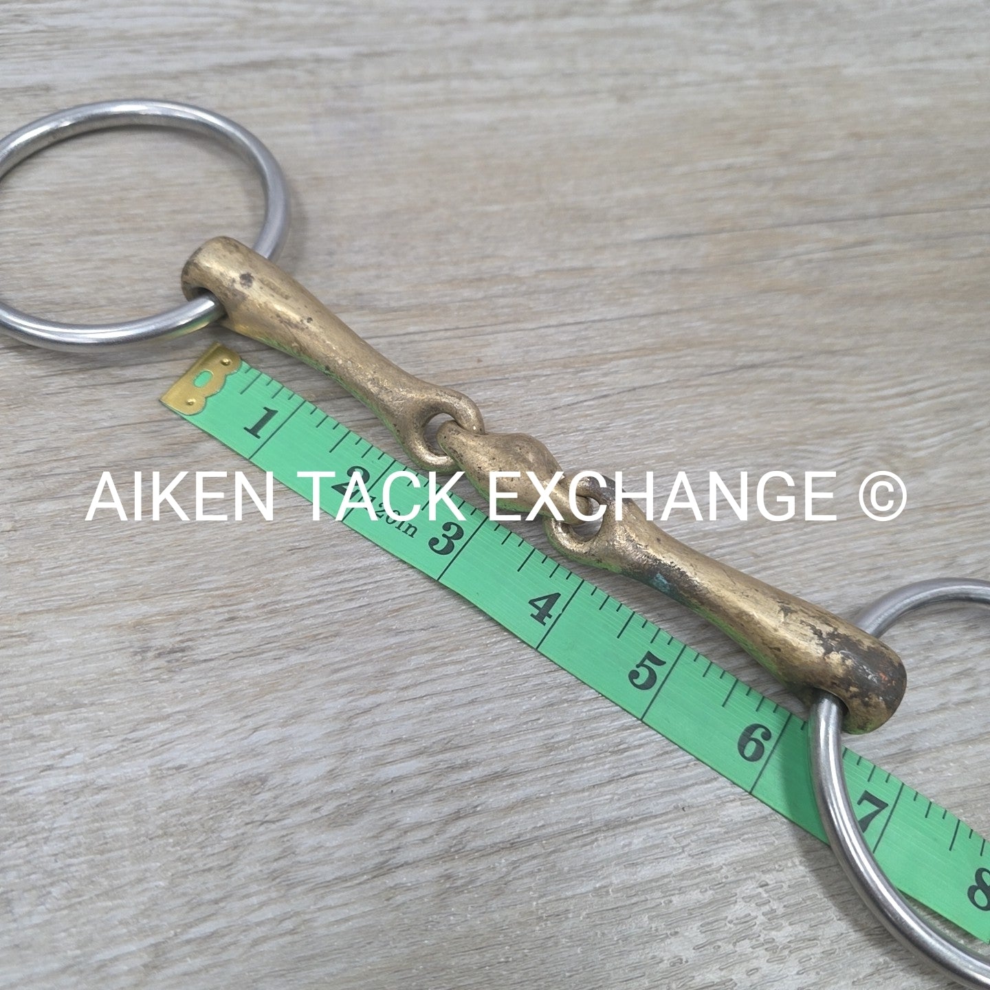 Herm Sprenger KK Ultra Aurigan Double Joint Loose Ring Bit 6"