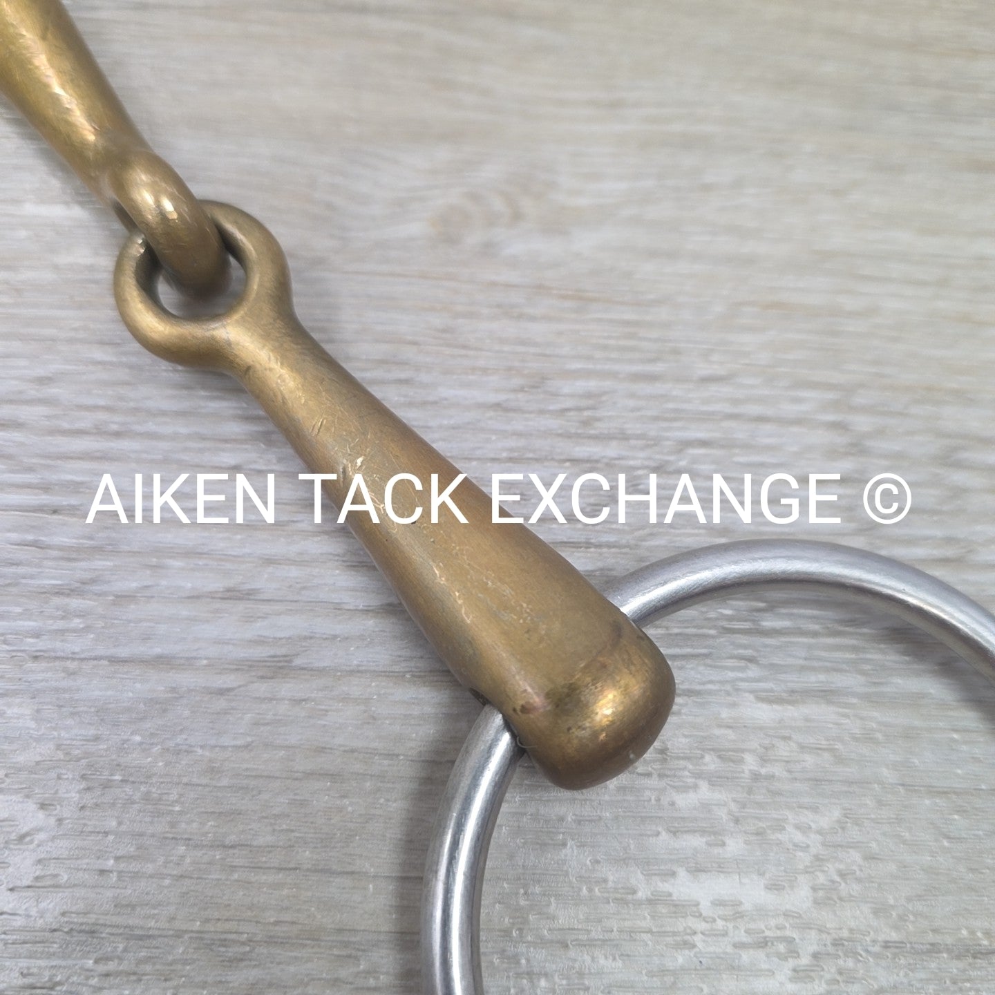 Herm Sprenger Aurigan Single Joint Loose Ring Bit 5.25"