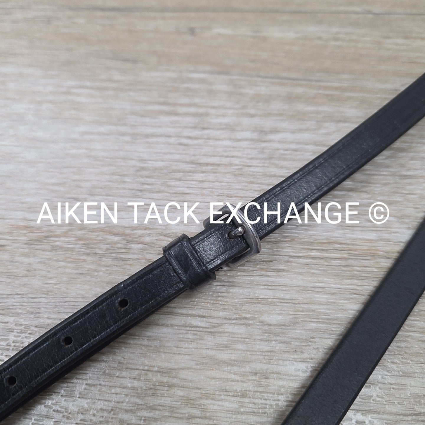 Drop Noseband, Black, Size Full