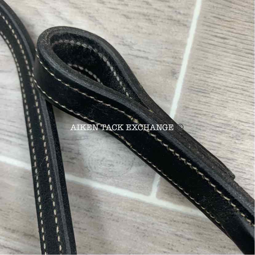 CWD Raised Fancy Stitched Hunter Martingale, Black, Size 3 - Full