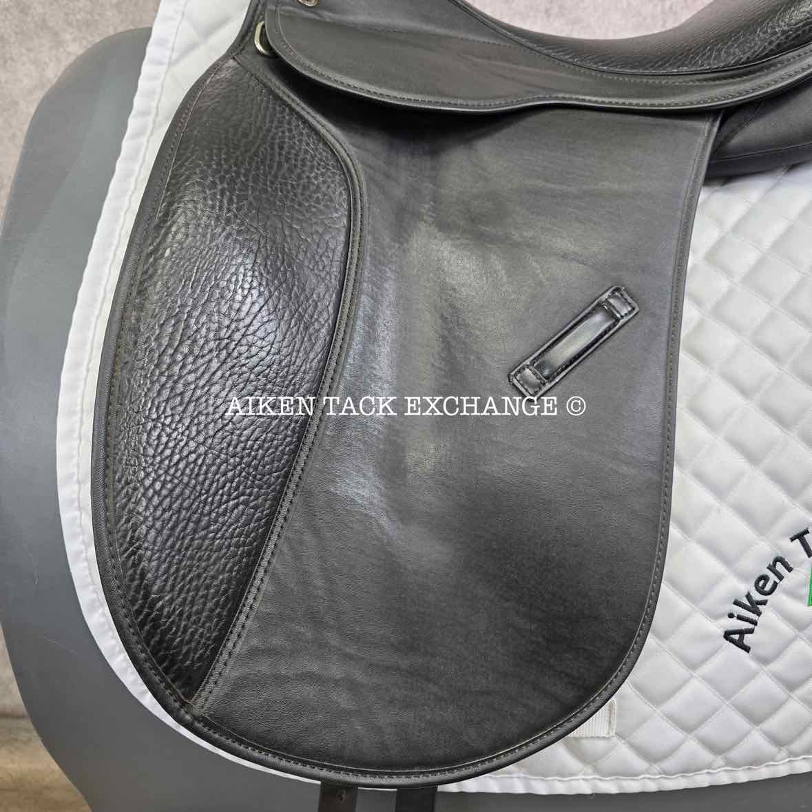 **SOLD** Dover Saddlery Pro-Ride Dressage Saddle, 17" Seat, Medium Tree, Wool Flocked Panels