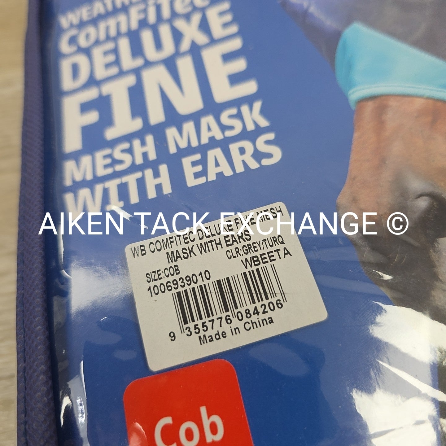 Weatherbeeta ComFiTec Deluxe Fine Mesh Fly Mask, Size Cob