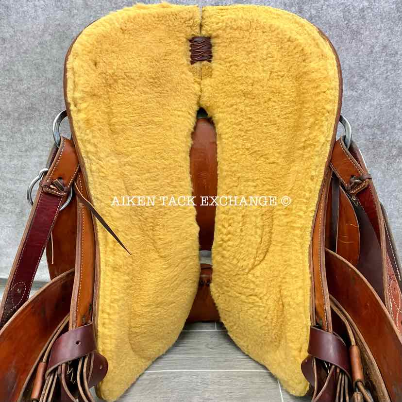 **SOLD** 2009 McCall Saddle Co. 98 Wade Western Saddle, 17" Seat, Wide Tree - Full QH Bars, Comes with Matching Breastplate & Rear Cinch