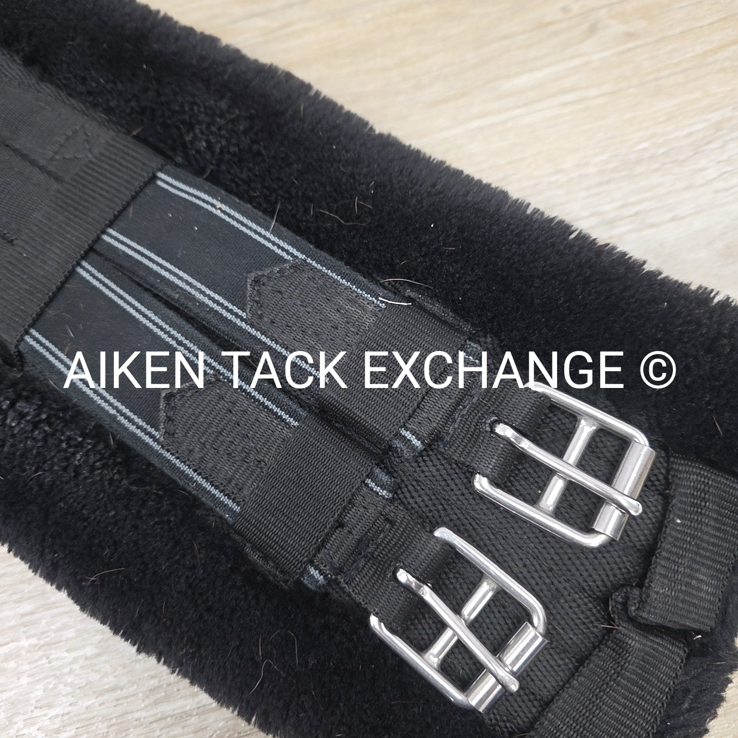 Shires Fleece Dressage Girth, Black, 30"