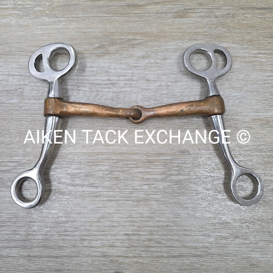 Single Joint Copper Tom Thumb Bit 5.25"