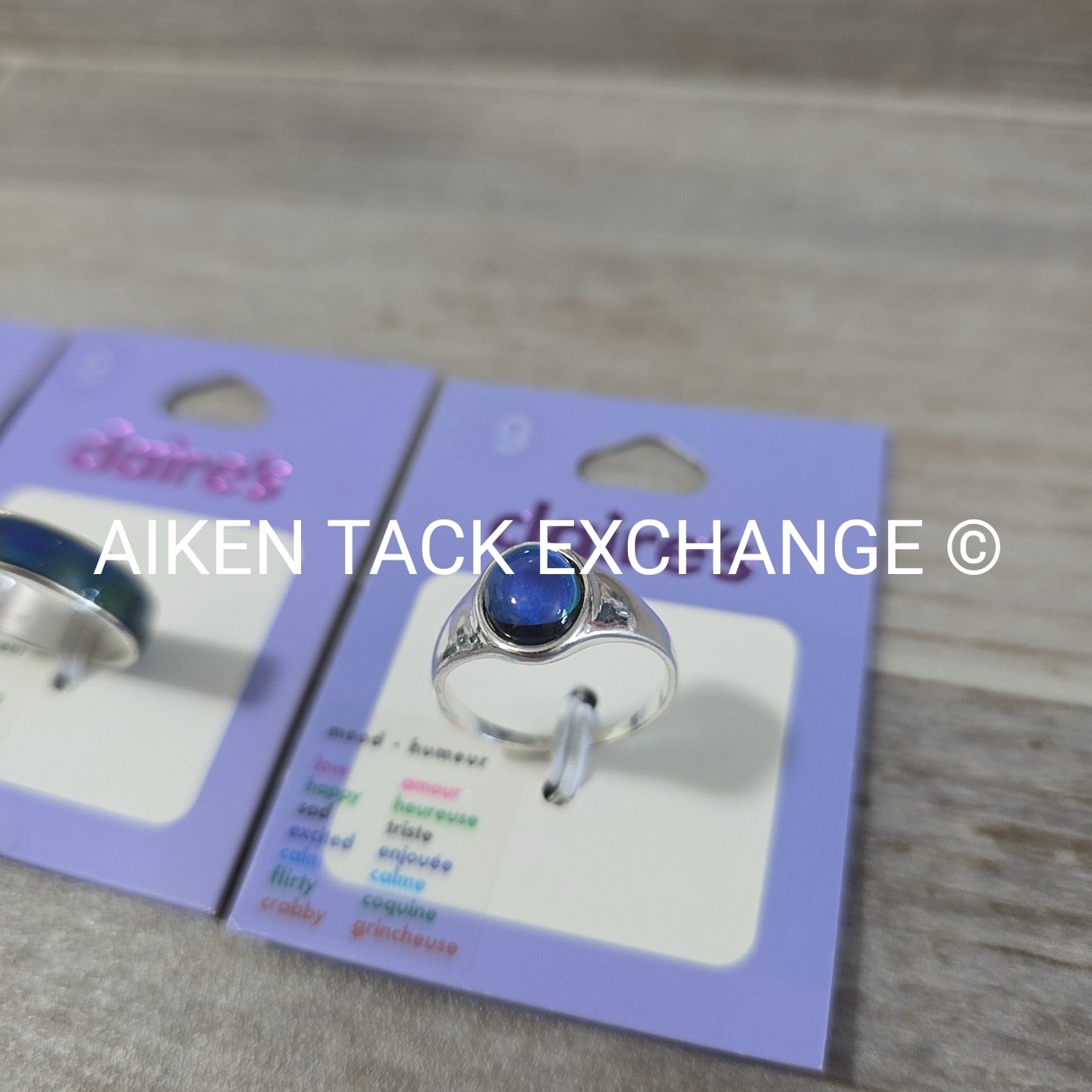 Claire's Mood Rings (3) - Size 9