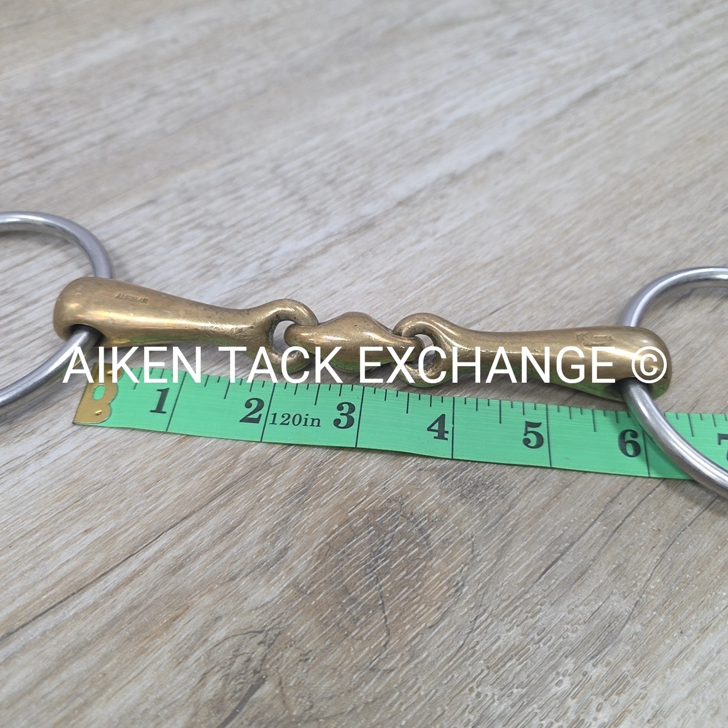 Herm Sprenger KK Ultra Aurigan Double Joint Loose Ring Bit 5.75"