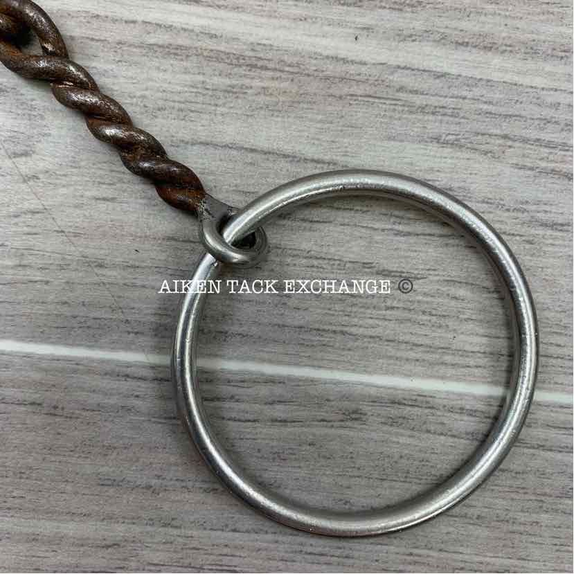 Single Joint Sweet Iron Twisted Wire Loose Ring Bit 5"