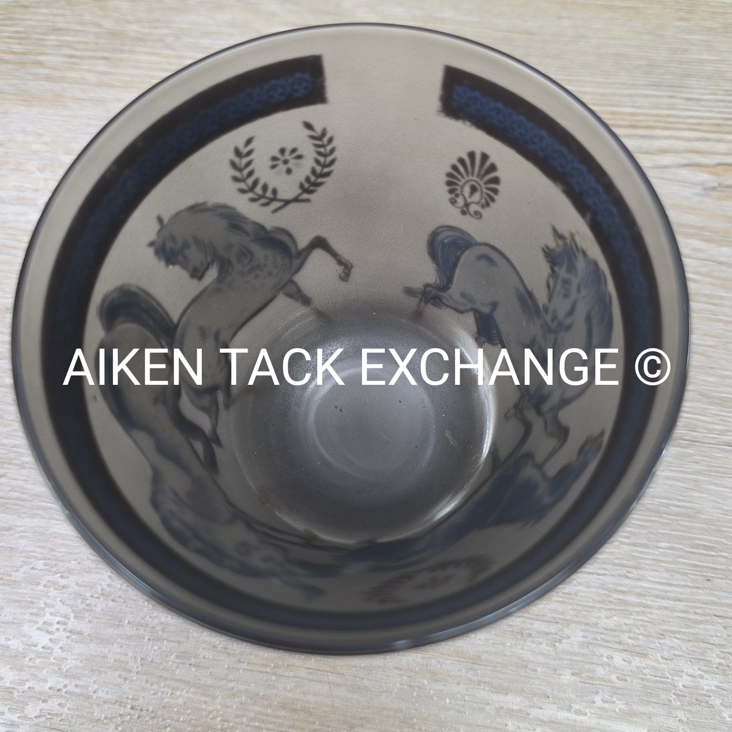 Vintage Culver Gold Wild Horse Glasses, Set of 6