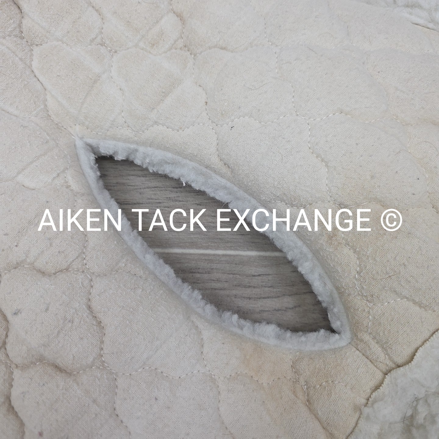 Quilted Fleece Wither Relief Half Pad
