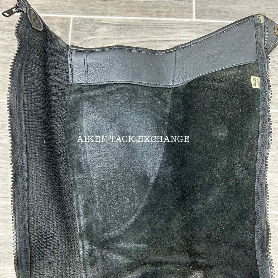 The Elite Leather Half Chaps, Size TL - S