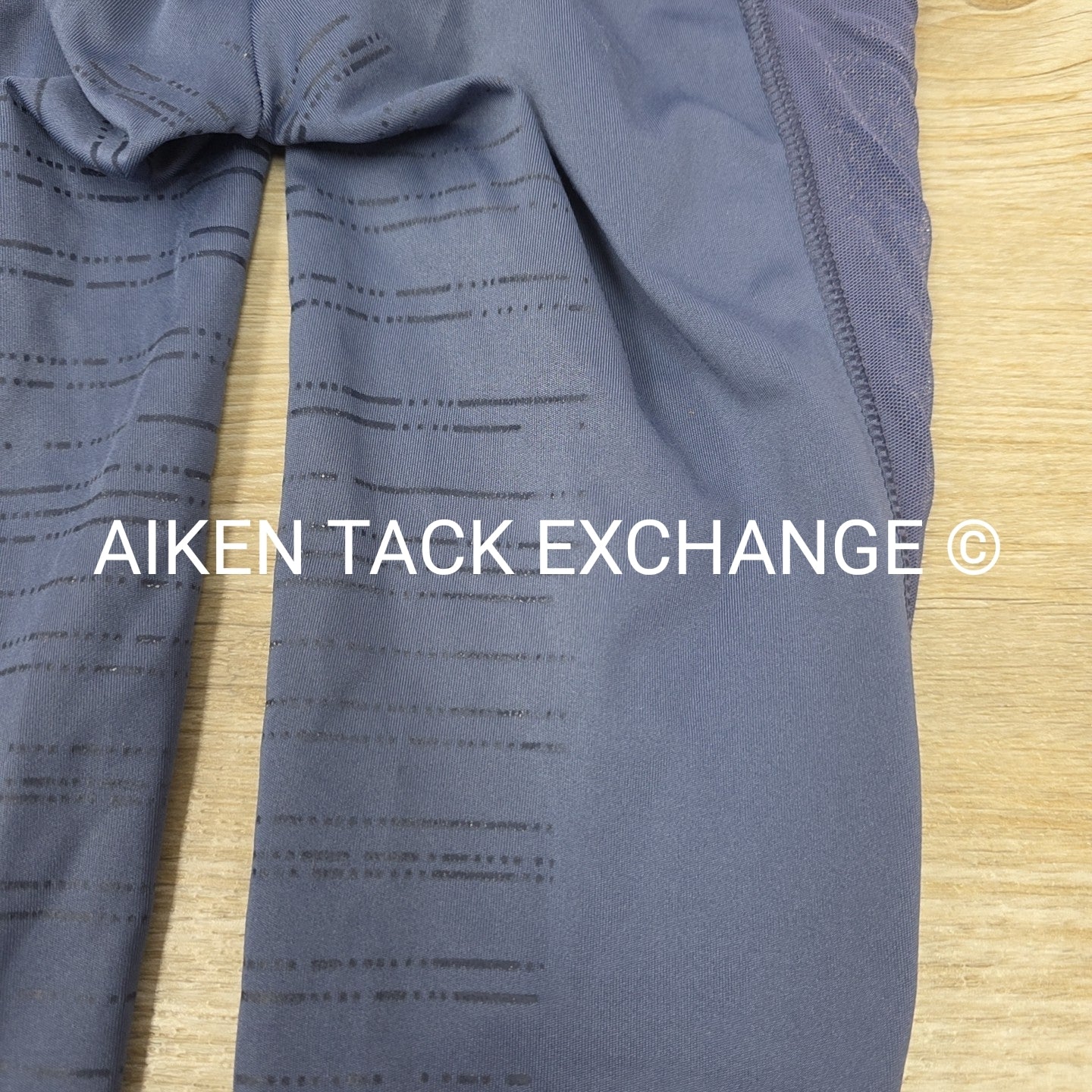 Horze Silicone Grip Knee Patch Tights, Size Small / Medium