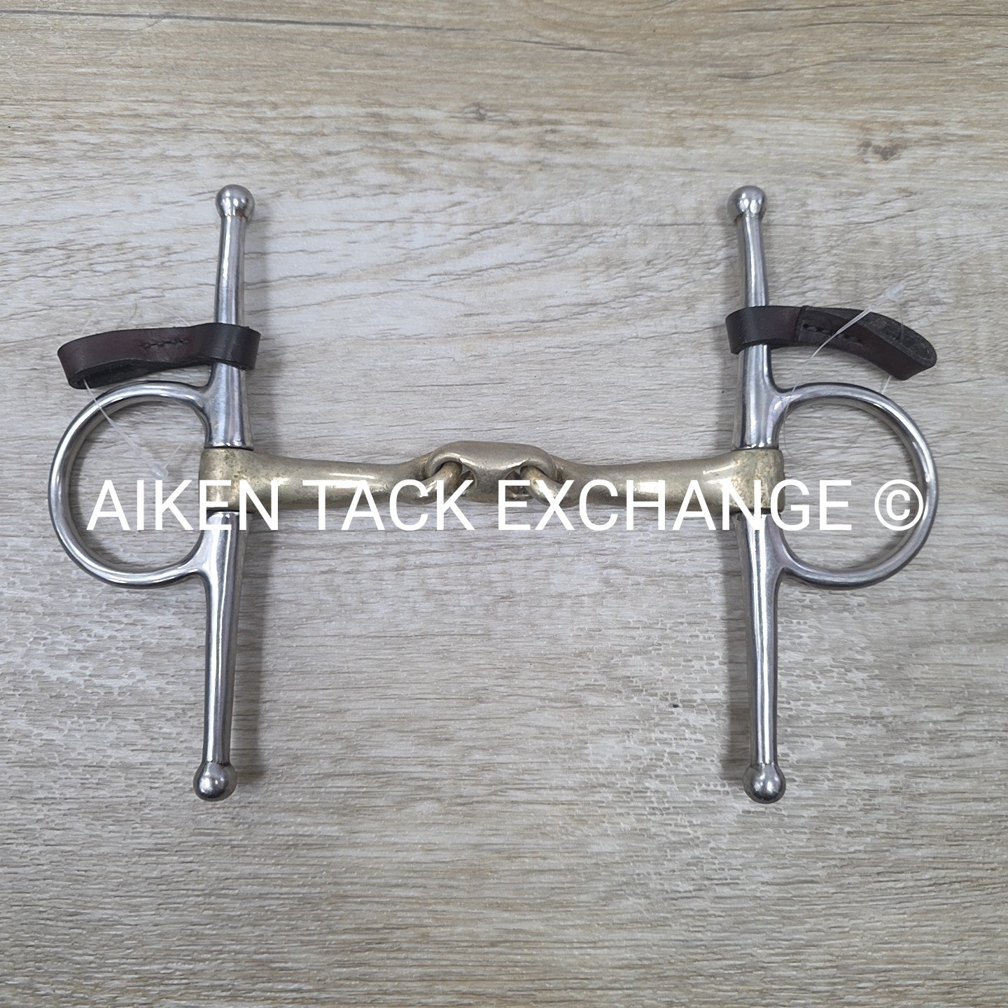 Herm Sprenger Dynamic RS Sensogan Double Joint Full Cheek Bit with Keepers 5"