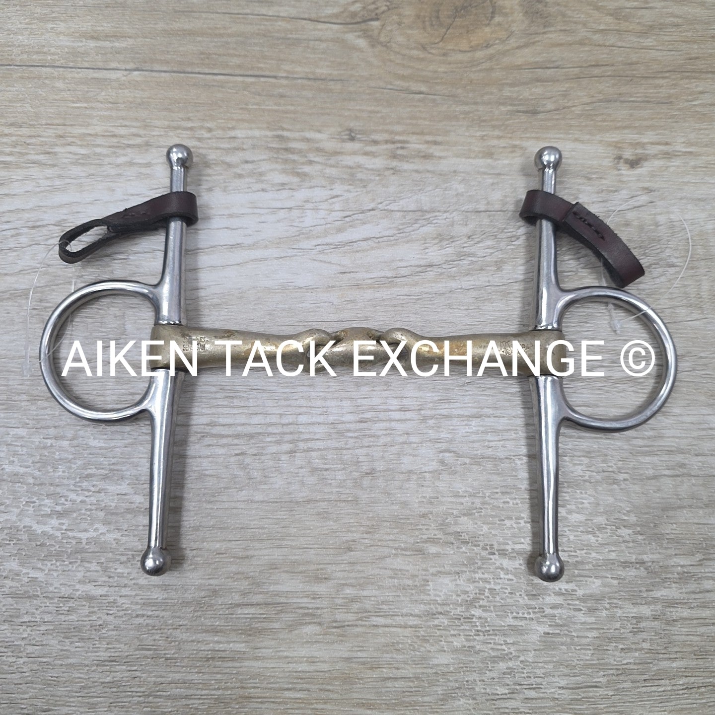 Herm Sprenger Dynamic RS Sensogan Double Joint Full Cheek Bit with Keepers 5"