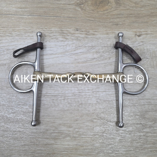 Herm Sprenger Dynamic RS Sensogan Double Joint Full Cheek Bit with Keepers 5"